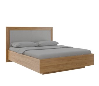 Кровать в спальню с подъемным механизмом Глэдис М33 (Дуб золотой) в Нальчике