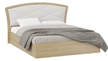 Кровать в спальню с подъемным механизмом Сэнди Тип 1 без заглушины (Вяз благородный/Белый) в Нальчике