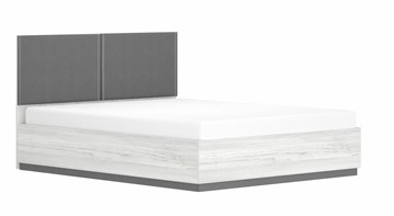 Кровать с подъемным механизмом двуспальная Винтер-16, винтерберг/темно-серый/спейс графит в Нальчике