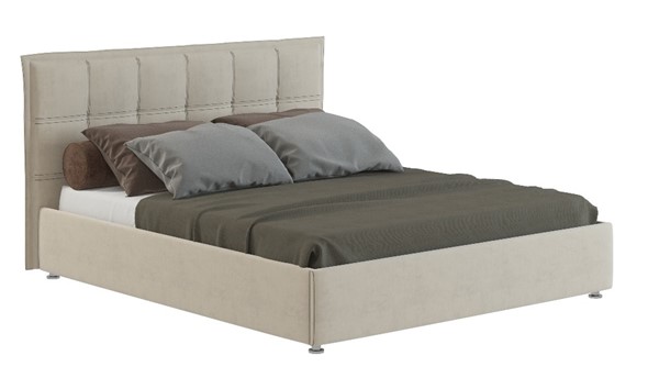 Кровать двуспальная Сканди 160х200 с основанием в Нальчике - изображение