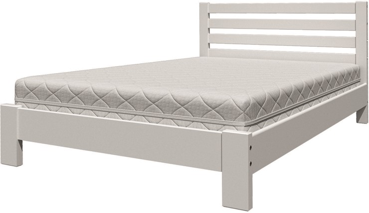 Кровать двуспальная Вероника (Белый Античный) 160х200 в Нальчике - изображение 1