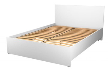Кровать с основанием Экон-КРО-14, Белый в Нальчике
