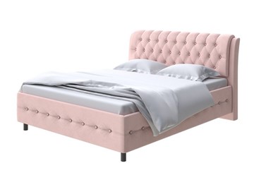 Кровать двуспальная Como (Veda) 4 180х200, Велюр (Ultra Розовый мусс) в Нальчике