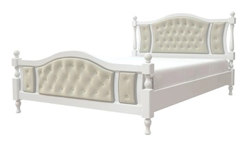 Спальная кровать Жасмин (Белый античный) 140х200 в Нальчике