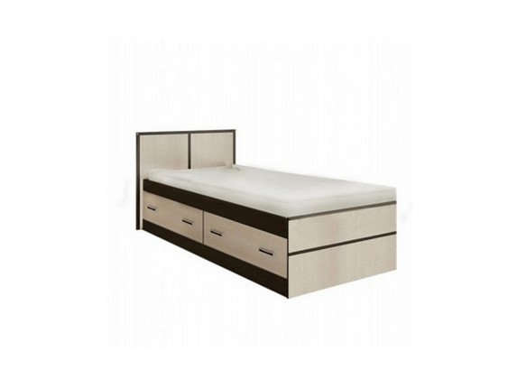 Кровать Сакура 900 с ящиками в Нальчике - изображение