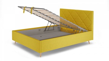 Кровать полутороспальная Kim 1400х1900 с подъёмным механизмом в Нальчике - предосмотр 4