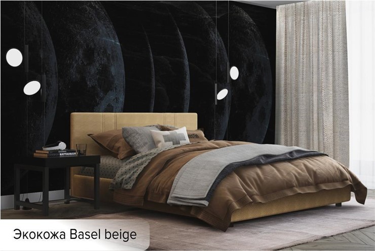 Кровать 1.5-спальная Вена 140х200 (с основанием) в Нальчике - изображение 5