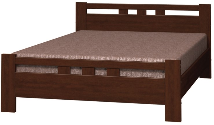 Кровать полутороспальная Вероника-2 (Белый Античный) 140х200 в Нальчике - изображение 3