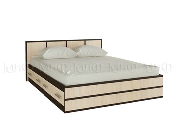 Кровать 1.5-спальная Сакура 1400 с ящиками в Нальчике