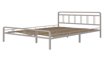 Двуспальная кровать Леон, 1600, белый в Нальчике - предосмотр 1