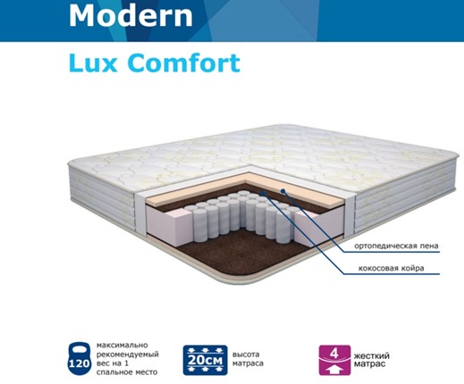 Матрас Modern Lux Comfort Нез. пр. TFK в Нальчике - изображение