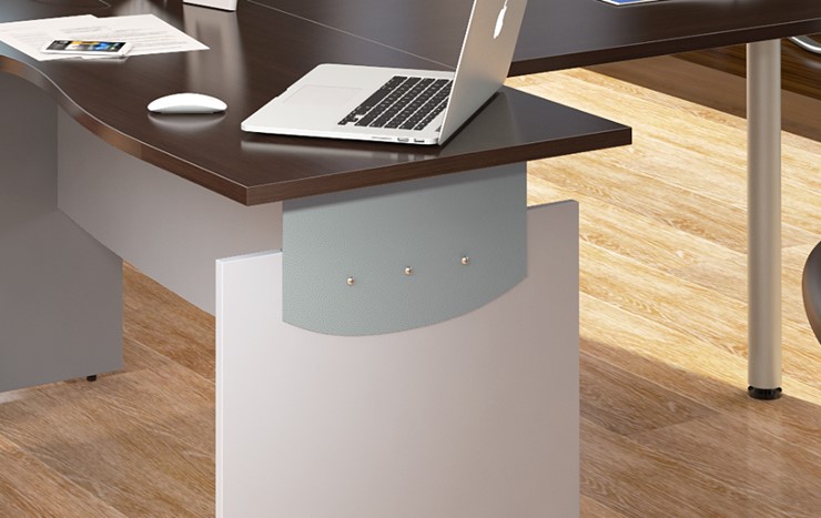 Комплект офисной мебели OFFIX-NEW для двух сотрудников и руководителя в Нальчике - изображение 2