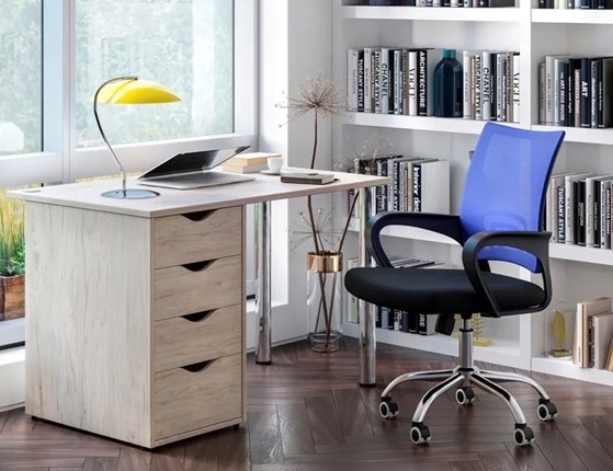 Офисный комплект мебели Home Office (Денвер Светлый) в Нальчике - изображение