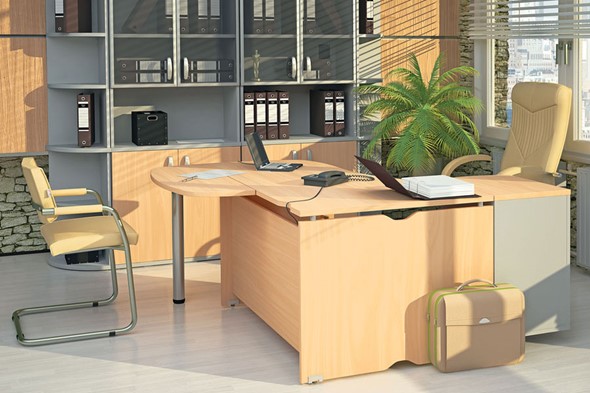 Мебель для персонала Милан для руководителя отдела в Нальчике - изображение
