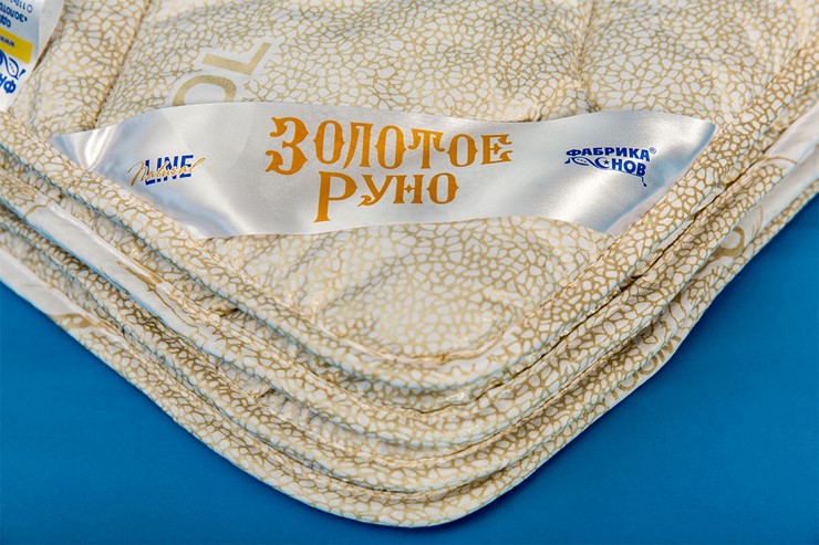 Одеяло всесезонное полутороспальное Золотое Руно в Нальчике - изображение 1