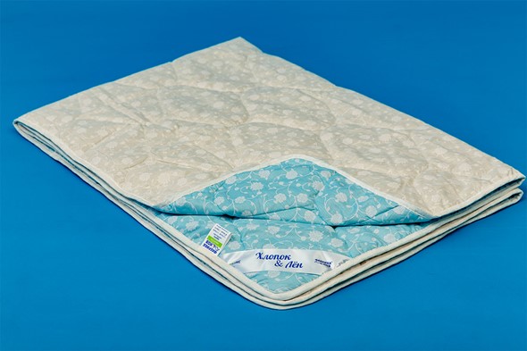 Одеяло легкое двуспальное Хлопок &  Лен в Нальчике - изображение