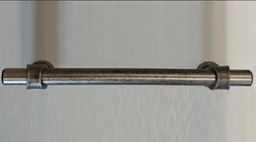 Ручка-скоба (128 мм), античное серебро Прованс в Нальчике
