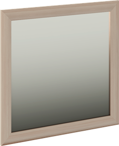 Настенное зеркало Глэдис М29 (Шимо светлый) в Нальчике