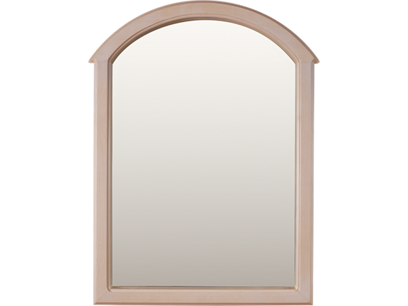 Зеркало 730х550 мм. Беленый дуб в Нальчике - изображение