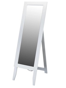 Зеркало напольное в гардероб BeautyStyle 2 (Белый) в Нальчике - предосмотр