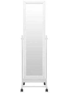 Зеркало напольное BeautyStyle 27 (135х42,5см) Белое в Нальчике - предосмотр 1