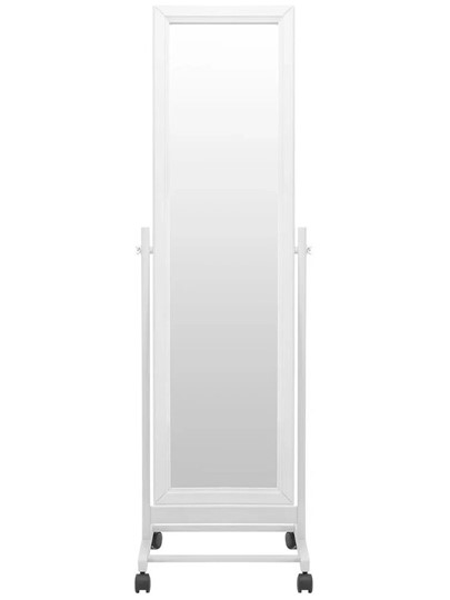 Зеркало напольное BeautyStyle 27 (135х42,5см) Белое в Нальчике - изображение 1