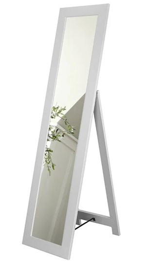 Зеркало напольное в гардероб BeautyStyle 8 (белый) в Нальчике - изображение 3