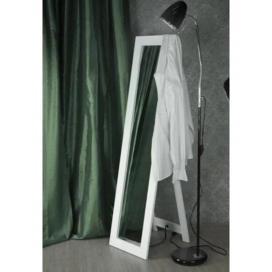 Зеркало напольное в гардероб BeautyStyle 8 (белый) в Нальчике - изображение 6