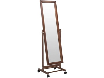 Зеркало напольное в гардероб В 27Н (средне-коричневый) в Нальчике