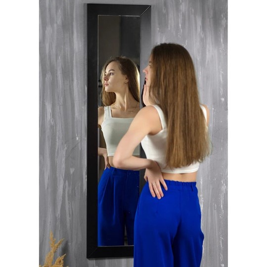 Зеркало настенное  BeautyStyle 9 (черный) в Нальчике - изображение 5
