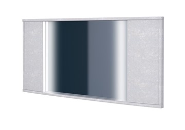 Зеркало Vittoria с подсветкой, Флок (Бентлей Светло-серый) в Нальчике