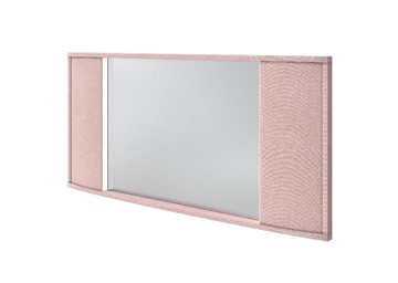 Зеркало прямоугольное Vittoria с подсветкой, Велюр (Ultra Розовый мусс) в Нальчике