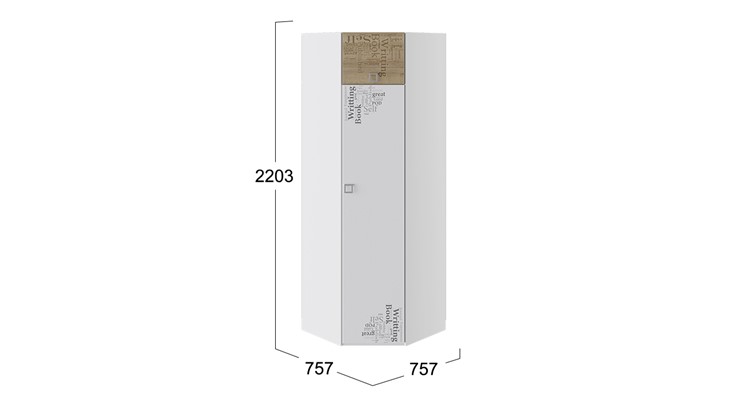 Угловой шкаф Оксфорд (ТД-139.07.23) в Нальчике - изображение 2