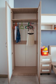 Детский двухдверный шкаф Остин М02 в Нальчике - предосмотр 3