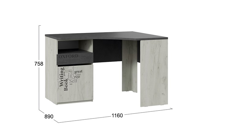 Детский угловой стол Оксфорд-2 ТД-399.15.03 в Нальчике - изображение 5