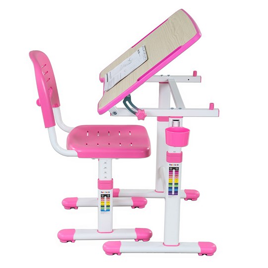 Растущая парта и стул Piccolino II Pink в Нальчике - изображение 5