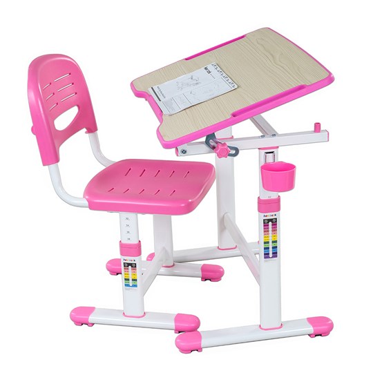 Растущая парта и стул Piccolino II Pink в Нальчике - изображение 3