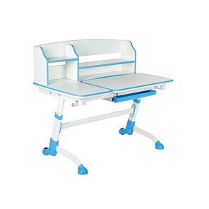 Детский стол-трансформер Amare II Blue с надстройкой в Нальчике - предосмотр 1