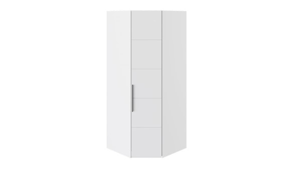 Угловой шкаф Наоми, цвет Белый глянец, Джут СМ-208.07.06 в Нальчике - изображение