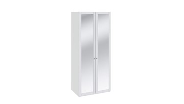 Шкаф распашной Ривьера для одежды с зеркальными дверями СМ 241.07.102 в Нальчике