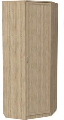 Распашной шкаф 400 угловой, цвет Дуб Сонома в Нальчике - изображение