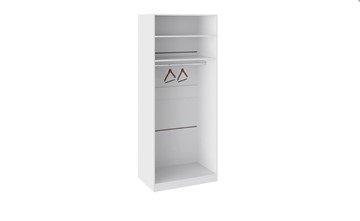Распашной шкаф Наоми с 2-мя дверями, цвет Белый глянец СМ-208.07.03 в Нальчике - предосмотр 1