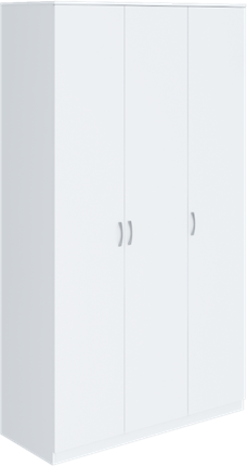Шкаф распашной Осло М01 (Белый) в Нальчике - изображение
