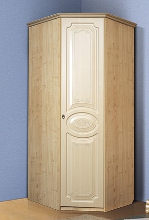 Шкаф угловой Ивушка-5, цвет Дуб беленый в Нальчике - изображение