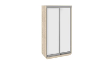 Шкаф 2-х дверный Румер, цвет Дуб Сонома, Белый снег СШК 1.120.60-11.11 в Нальчике