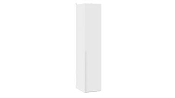 Шкаф для белья Порто (580) СМ-393.07.001 (Белый жемчуг/Белый софт) в Нальчике