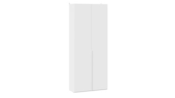 Распашной шкаф Порто (366) СМ-393.07.223 (Белый жемчуг/Белый софт) в Нальчике - предосмотр