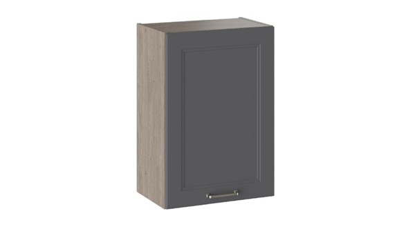 Навесной кухонный шкаф Одри В_72-50_1ДР (Серый) в Нальчике - изображение