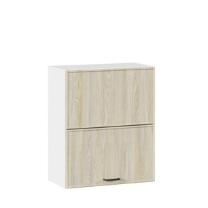 Горизонтальный кухонный шкаф 600 комбинированный Индиго ЛД 298.970.000.041, Белый/Дуб Мадейра топаз в Нальчике