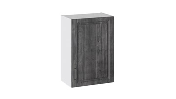 Навесной кухонный шкаф Прованс (Белый глянец/Санторини темный) В_72-50_1ДР в Нальчике
